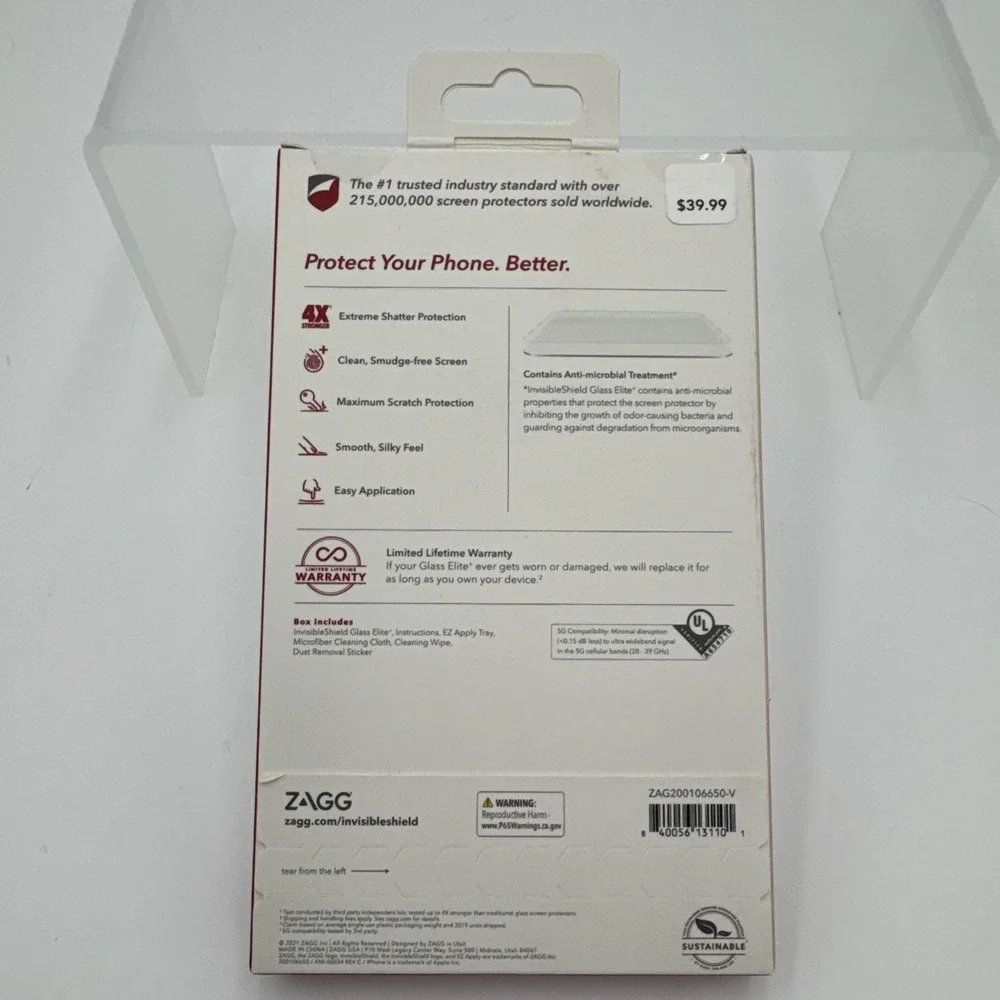 Invisible‎ Shield -Screen Protection - iPhone 12/12PRO/11/XR
